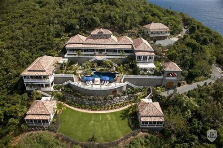 Stunning Mansion: Kenny Chesney's Waterfront Haven In St. John