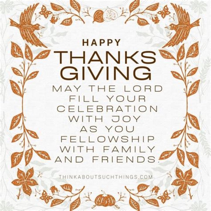 Thanksgiving Blessings For A Blessed Thursday