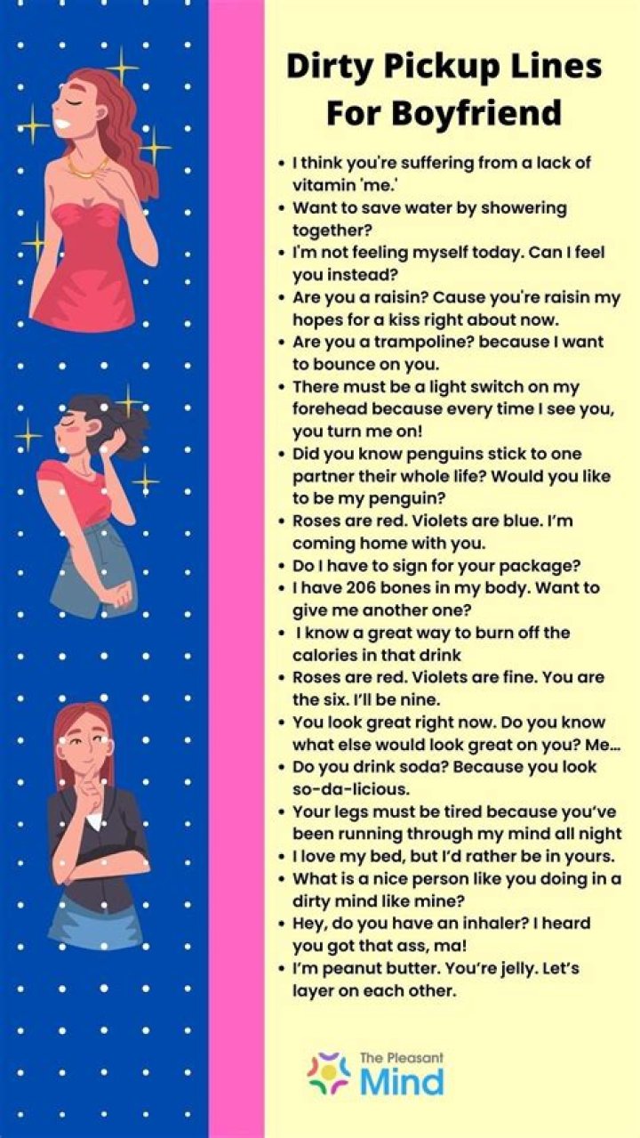 The Dirtiest Pick Up Lines You'll Ever Hear