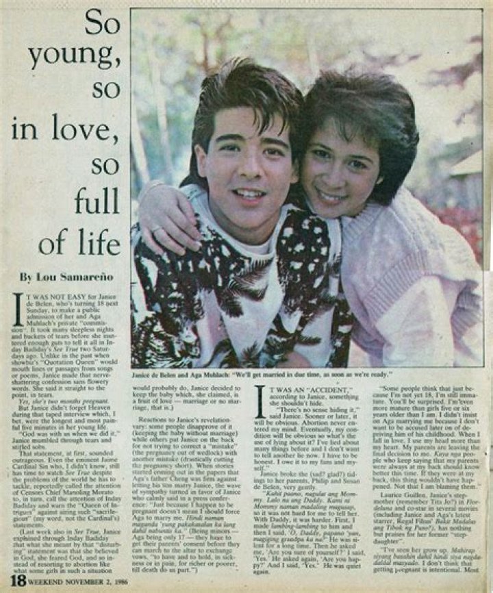 The Enduring Love Story Of Aga Muhlach And Janice De Belen