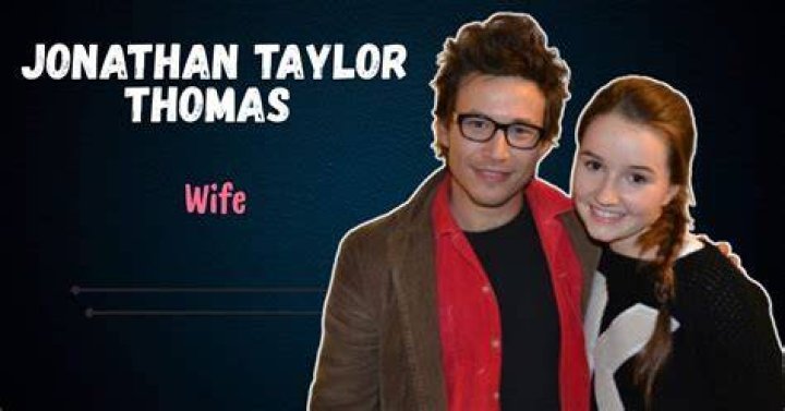 The Enigmatic Wife Of Jonathan Taylor Thomas