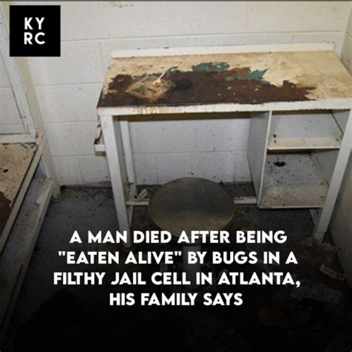 The family of a man who they allege was 'eaten alive' by bed bugs in a filthy jail cell has agreed t