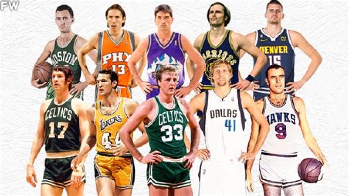 The Greatest White Players In NBA History