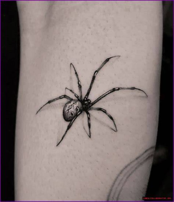 The Hidden Meaning Behind The Alluring Black Spider Tattoo