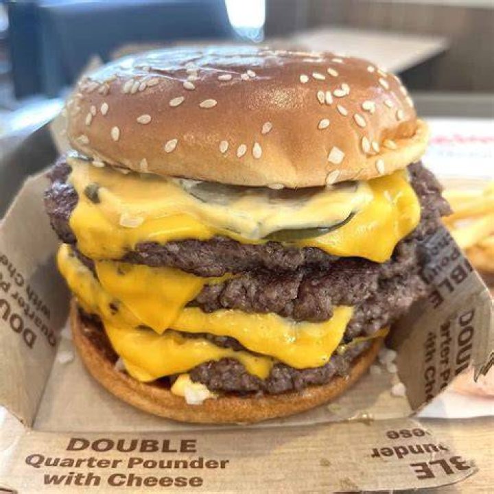 The King's Double Quarter Pound Masterpiece