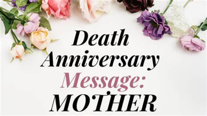 The One Year Anniversary Of A Mother's Death