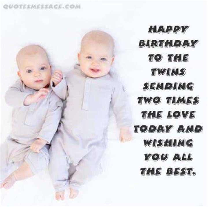 The Ultimate Birthday Wishes For Doting Twins