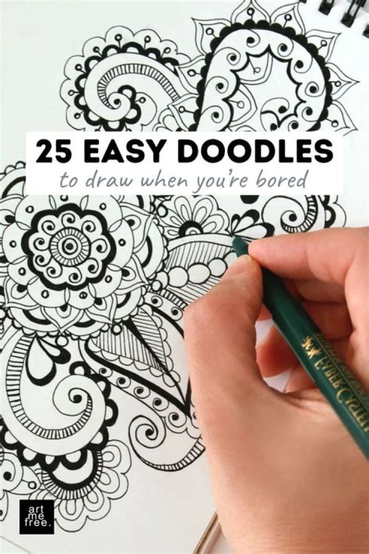 The Ultimate Guide To Easy Drawings For When You're Bored