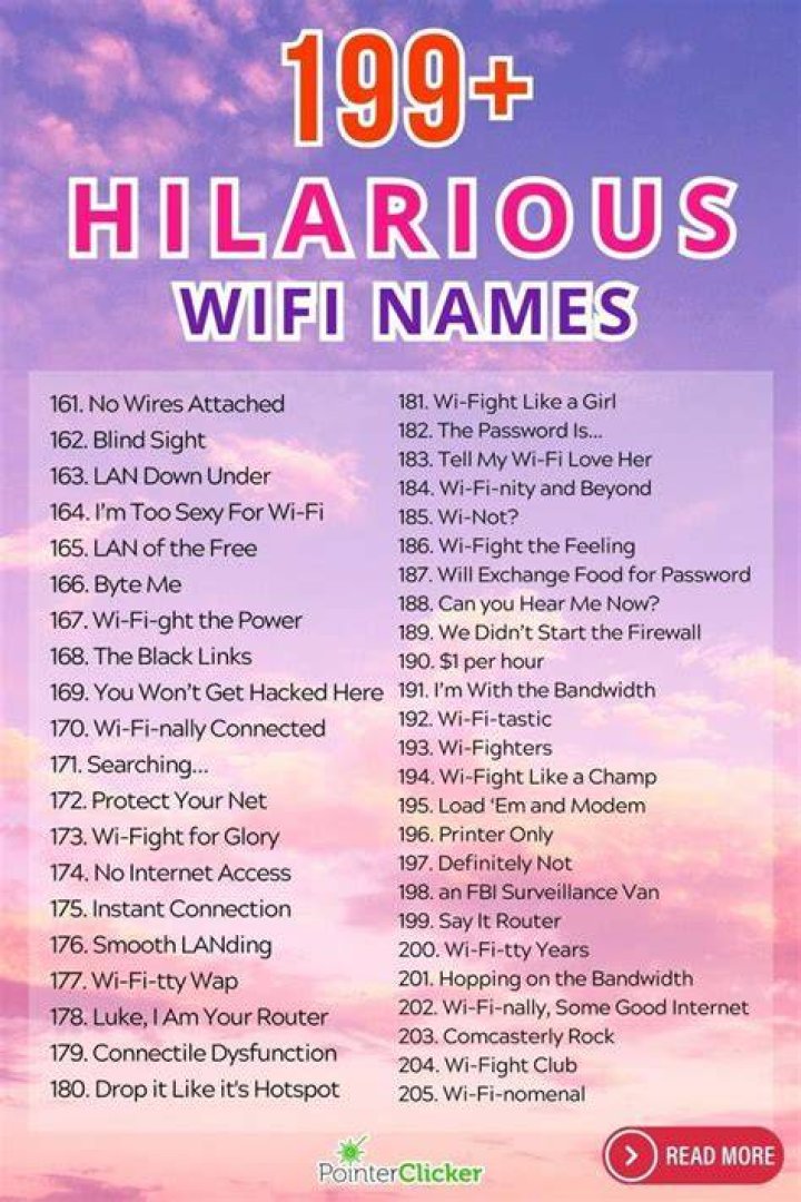 The Ultimate Guide To Hilarious And Creative WiFi Names