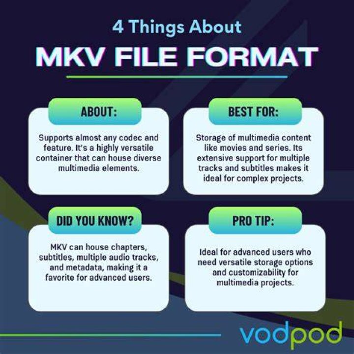 The Ultimate Guide To MKV Container Format: Pros And Cons