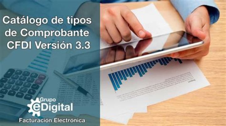 Tipos de Comprobante CFDI