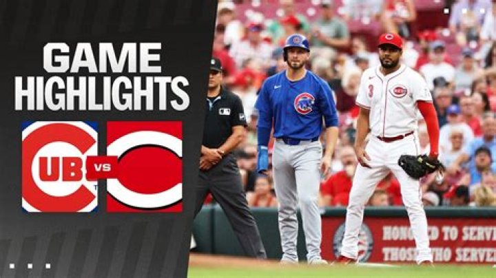 Today: Cubs v Reds live watch 29 July 2024 Free