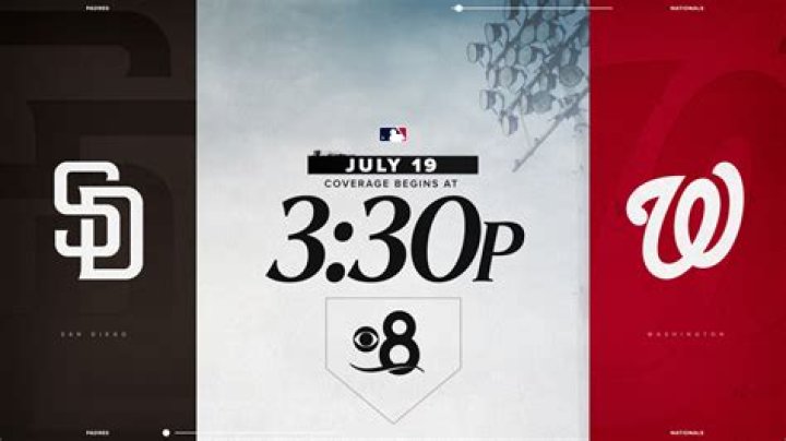 Today: San Diego Padres v Washington Nationals live 23 July 2024 Watch Online