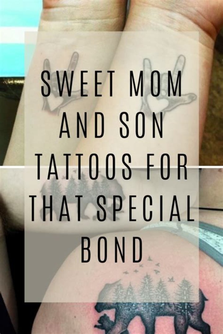 Top 10 Mom-Son Tattoo Designs For An Unbreakable Bond