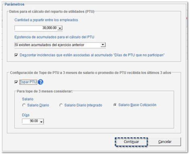 Tope de PTU 3 meses de salario o promedio de PTU recibida los últimos 3 años