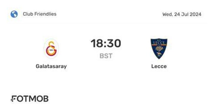[[[TV!]!!!!!]] Galatasaray vs Lecce live online 24 July 2024