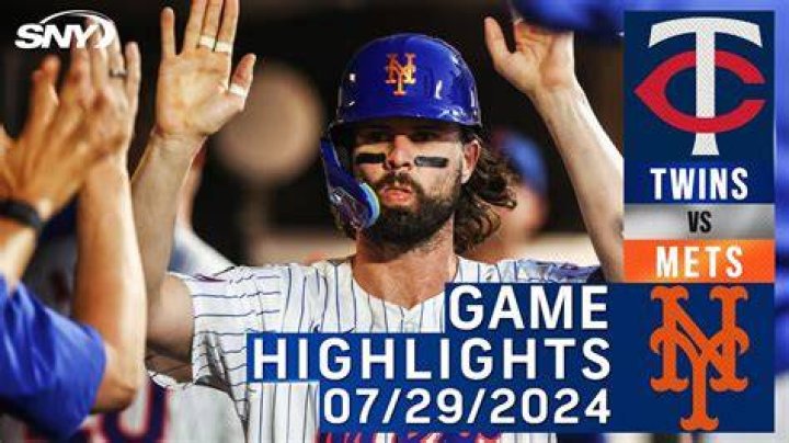 Twins vs. Mets Live Broadcast 29 July 2024 Live