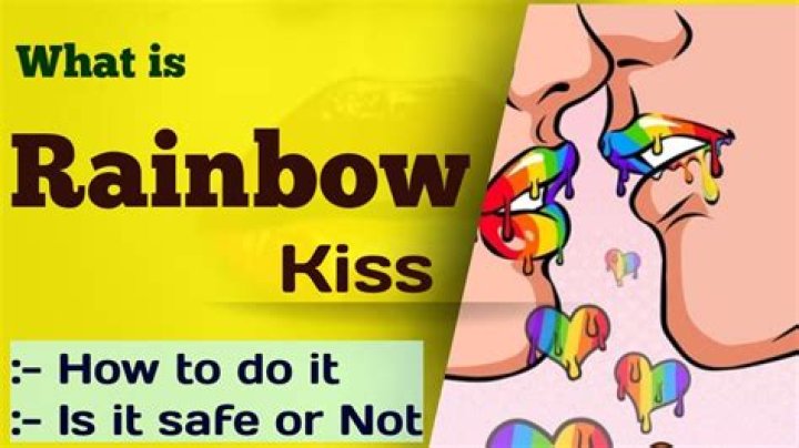 Uncover The Meaning Behind Rainbow Kissing: An In-Depth Exploration