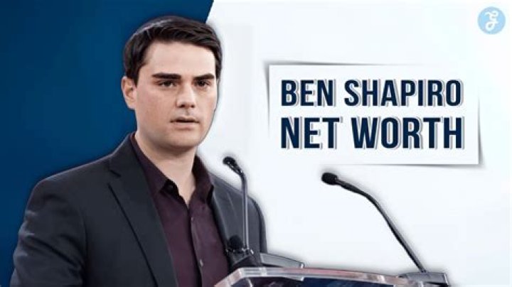 Uncover The Wealth Of Ben Shapiro: A Deep Dive Into His Net Worth