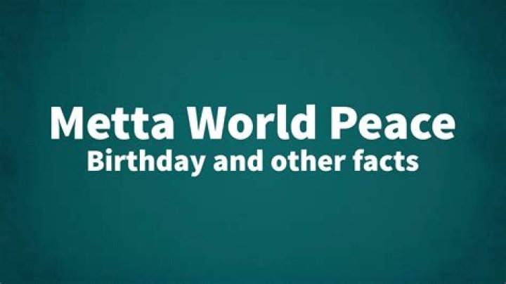 Uncovering The True Essence Of Metta World Peace