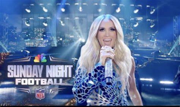 Unforgettable Sunday Night Football Performance By Carrie Underwood