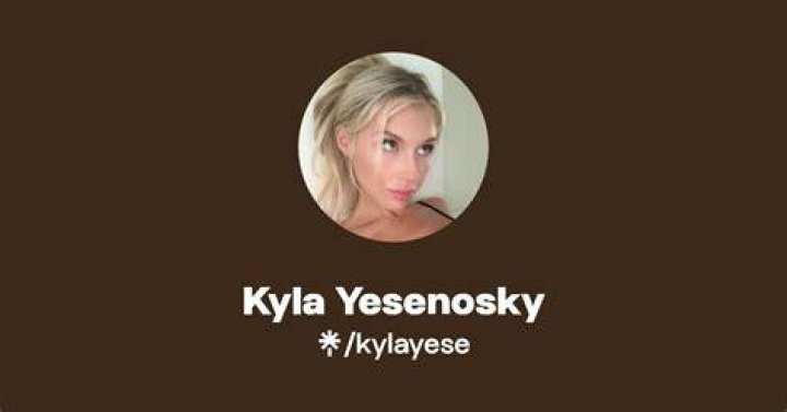Unlock Exclusive Content From Kyla Yesenosky On OnlyFans