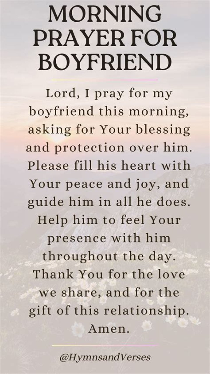 Unlock The Power Of Good Morning Prayers For Your Boyfriend