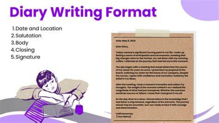Unlocking The Secrets Of Diary Writing Format