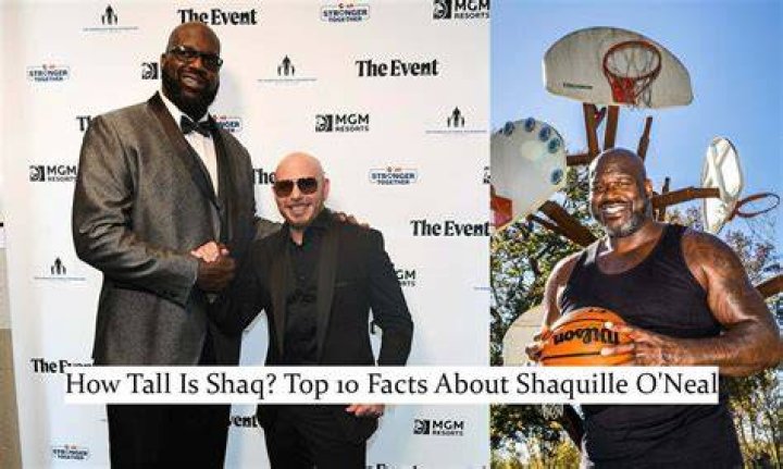 Unveiling The Enormous Height Of Shaquille O'Neal