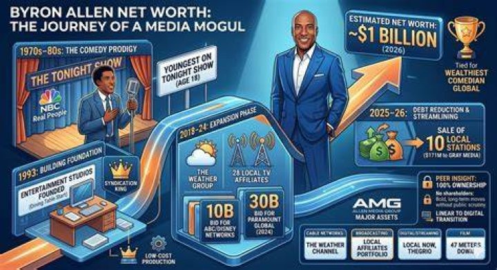Unveiling The Incredible Net Worth Of Media Mogul Byron Allen