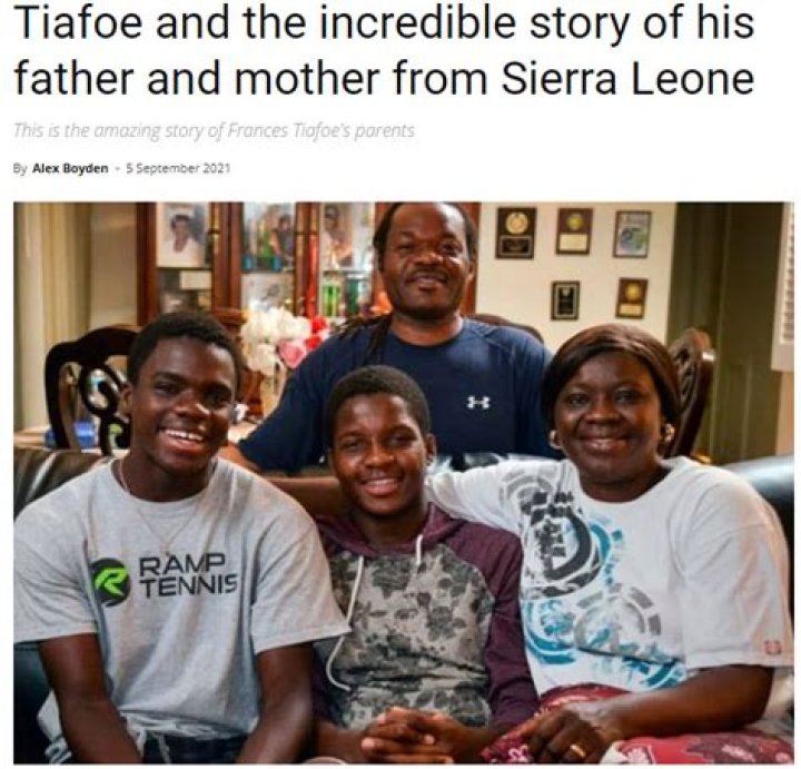 Unveiling The Inspiring Journey Of Frances Tiafoe And His Supportive Parents