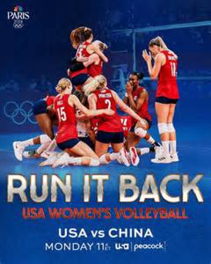 USA VS China Live Broadcast 29 July 2024