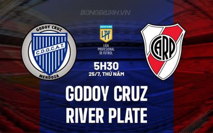 Ver Godoy Cruz contra River Plate en vivo minuto a minuto Godoy Cruz vs. River por la Liga Profesional: día, hora 24 julio 2024