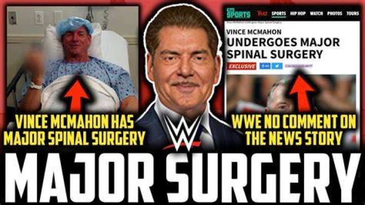 Vince McMahon Undergoes Major Spinal Surgery