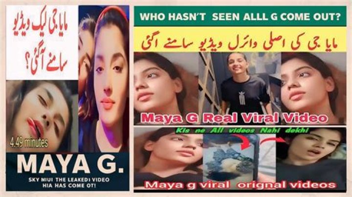 ~*$*$+>™[Viral@Video]@Maya g Viral Video Leaks ! Maya g Viral Video Leaks 