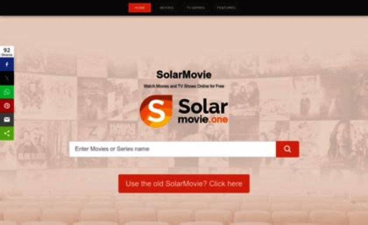 Watch Free Movies And TV Shows Online At Solarmovie Net