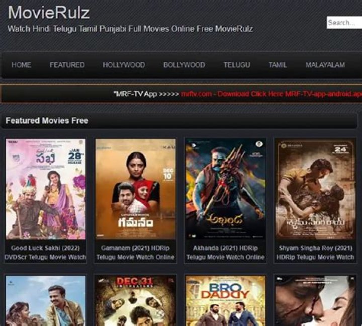 Watch Today's Latest Movies On Movierulz