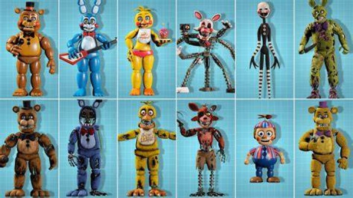 Who's Who In FNAF 2? Meet Every Animatronic
