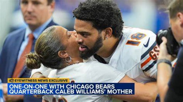Who are Caleb Williams's parents?