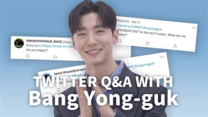 Who is Bang Yong-guk Dating Now