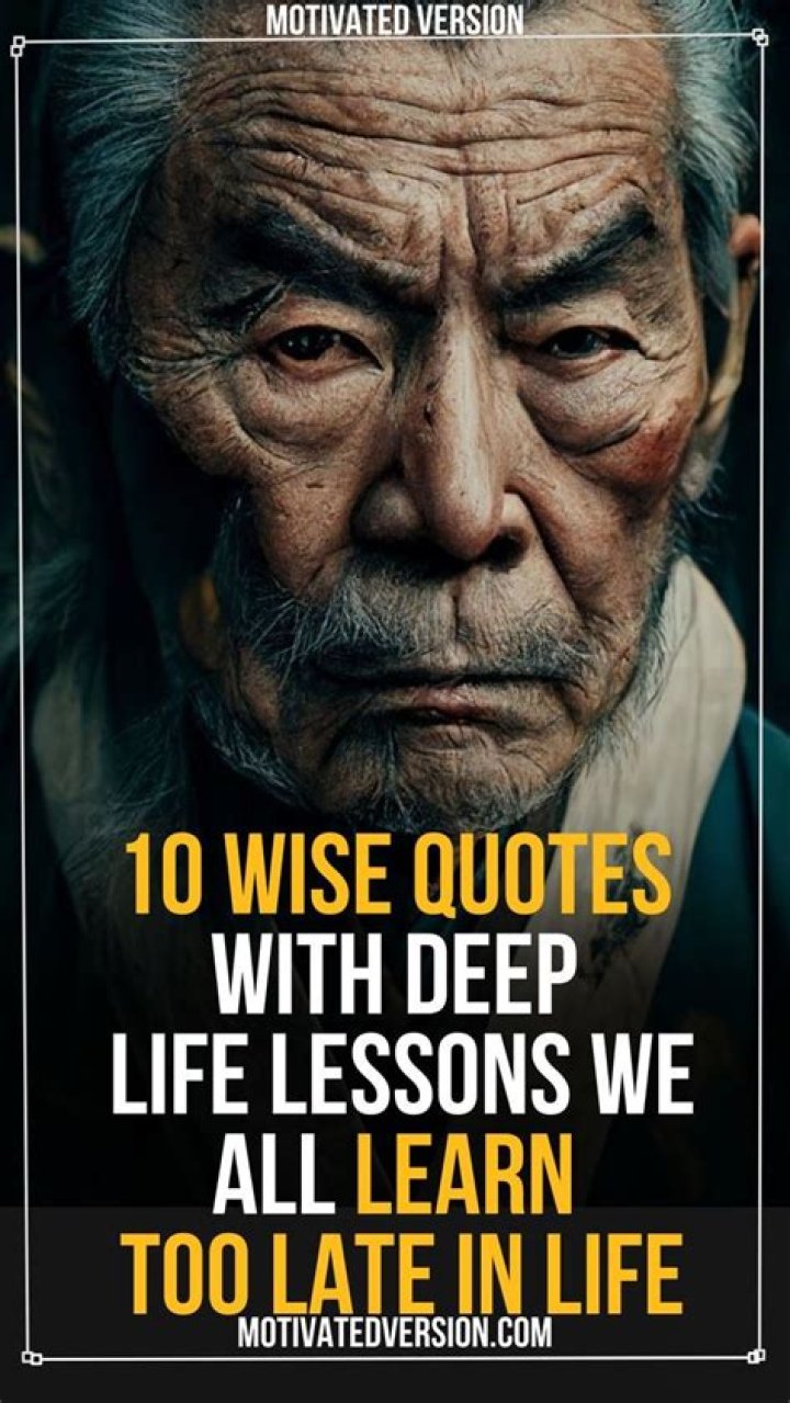 Wise Words And Life Lessons