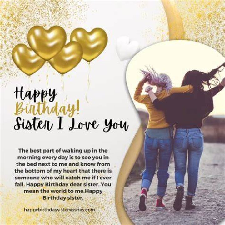 Wish Happy Birthday To Your Beloved Sister With Heartfelt Greetings