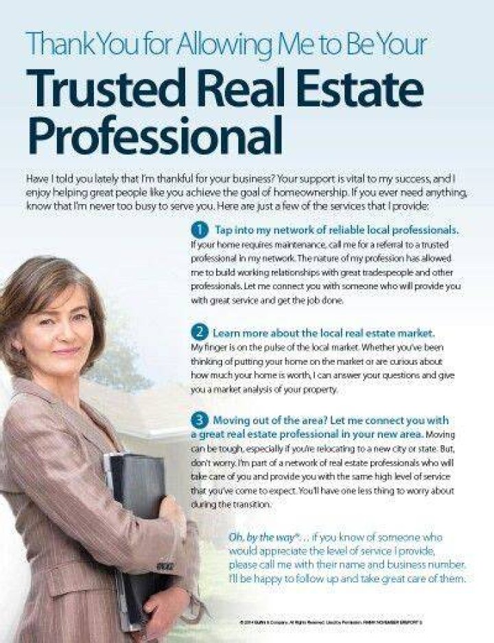Your Trusted Real Estate Professional